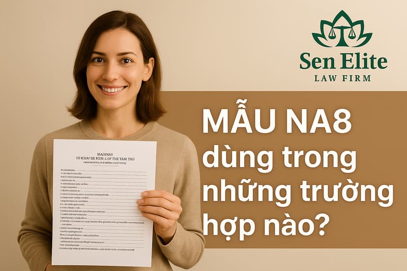 Mẫu NA8 dùng trong những trường hợp nào