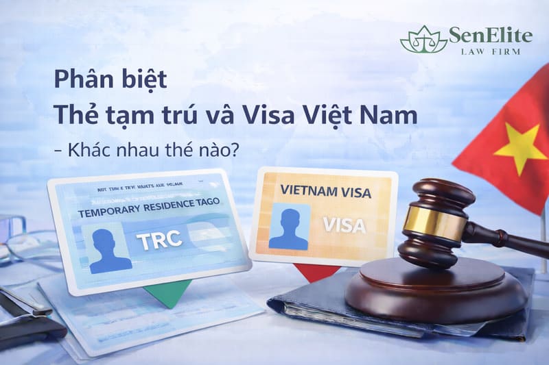 Phân biệt Thẻ tạm trú và Visa Việt Nam
