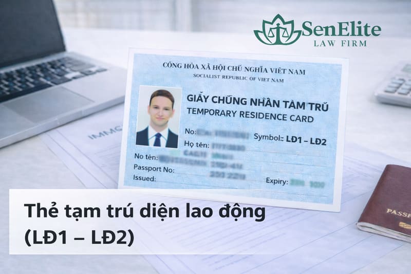 Thẻ tạm trú cho người nước ngoài diện lao động