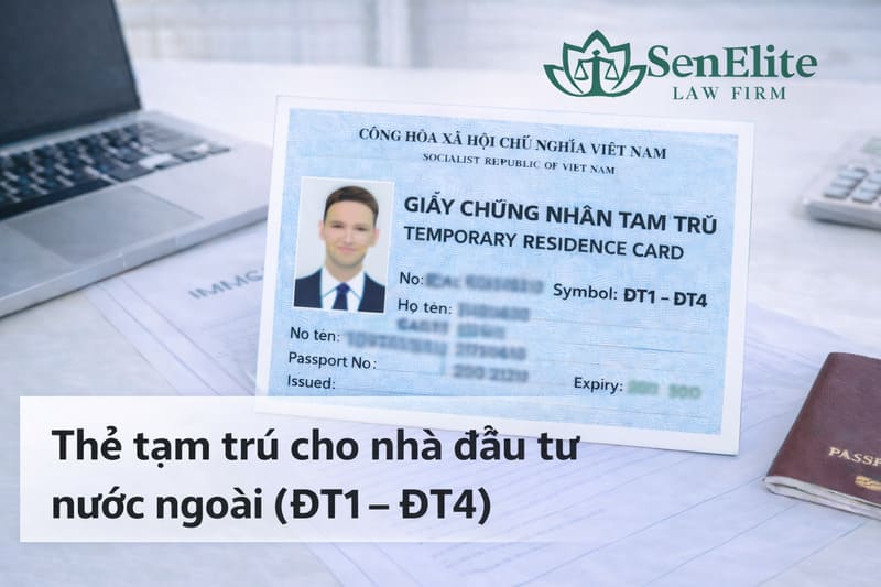 Thẻ tạm trú cho nhà đầu tư nước ngoài